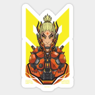 CYBERPUNK AGENT - KARAX 001 Sticker